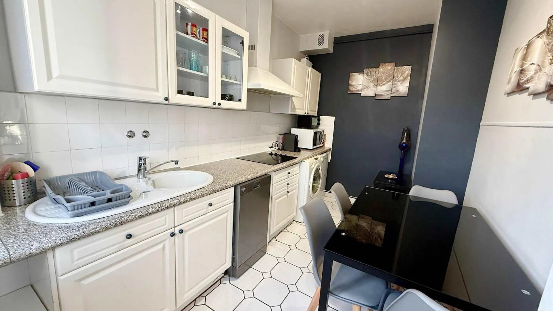 B007 Grand Studio Lumineux 4 Proche Centre Cannes Apartment